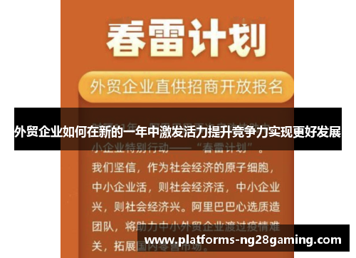 外贸企业如何在新的一年中激发活力提升竞争力实现更好发展