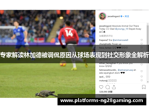 专家解读林加德被调侃原因从球场表现到社交形象全解析