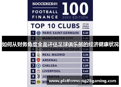 如何从财务角度全面评估足球俱乐部的经济健康状况